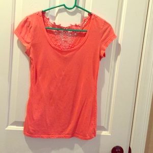 Orange tee