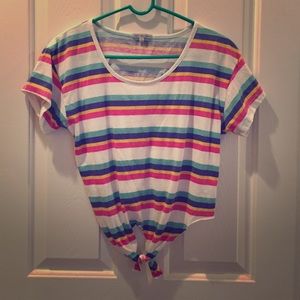 Striped tee