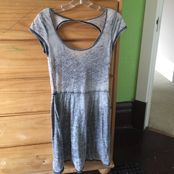 Grey American eagle t-shirt dress