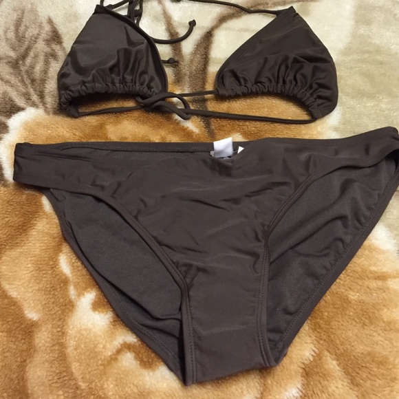 Brown bikini