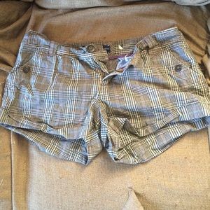 American Eagle Plaid Shorts