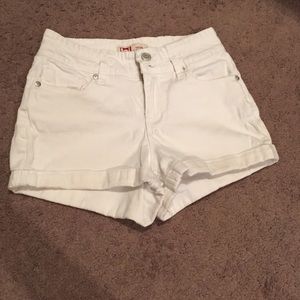 White shorts