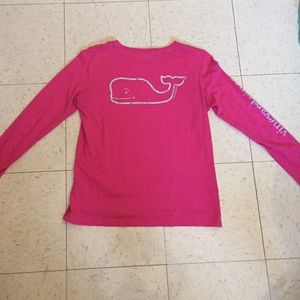 Vineyard vines pink women's long sleeve
