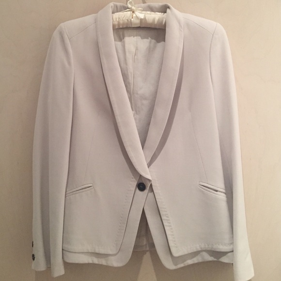 White suit jacket