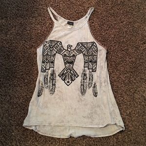 Tank with bronze studs!