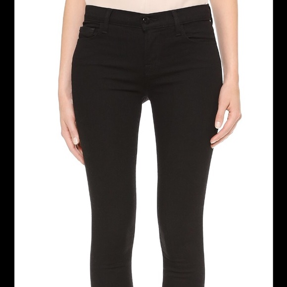 Black skinny J Brand jeans