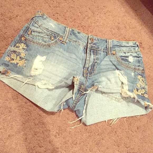 Jean shorts