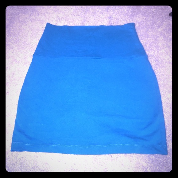 Teal forever 21 skirt.
