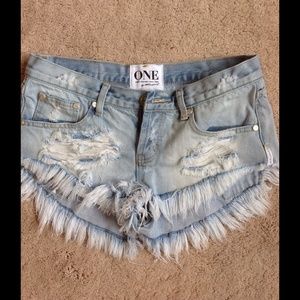 One Teaspoon Shorts - One Teaspoon Shorts One Teaspoon Shorts - One Teaspoon Shorts
