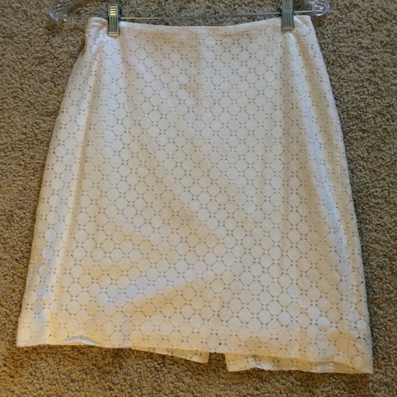 Banana republic White skirt sz 2