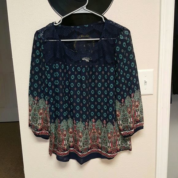 Pasley Patterned Top
