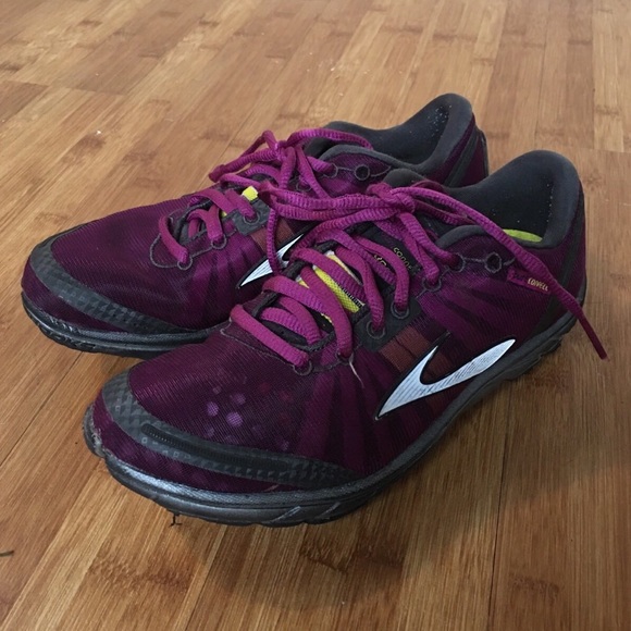 Brooks Purple Running Shoes
