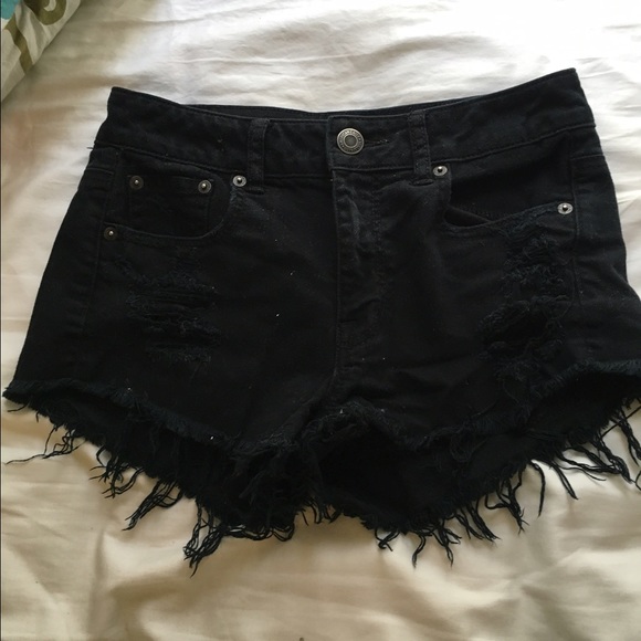 High Waisted American Eagle Denim Shorts