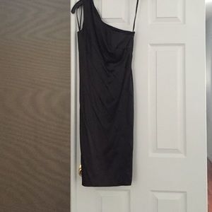 Calvin Klein one shoulder cocktail dress