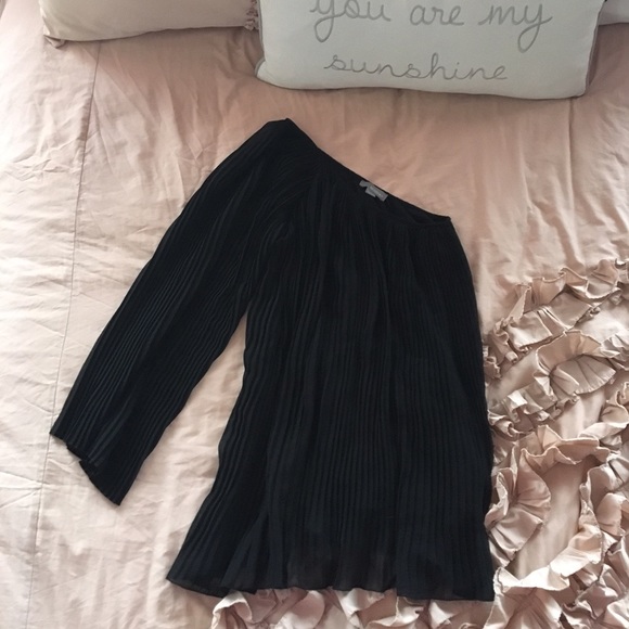 Bershka Black One-Shoulder Sexy Mini Dress - Picture 2 of 3