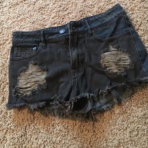 Kendall and Kylie high waisted shorts