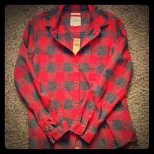 NWT American Eagle Flannel Large