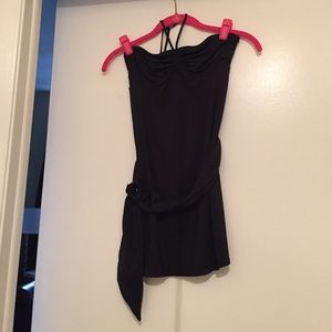 Juicy Couture Black Bathing Suit Cover Size XS/S