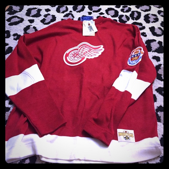 Stall and Dean Detroit Red Wings sweater