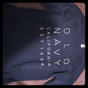 Old navy sweatshirt