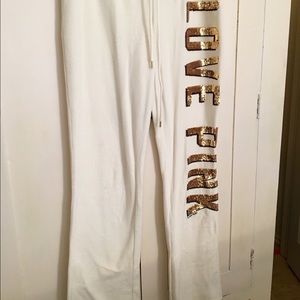 Velour lounge pants