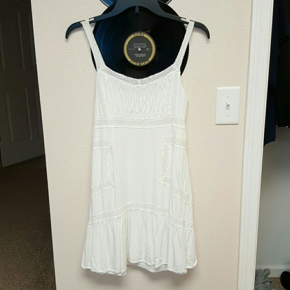 White Country style dress