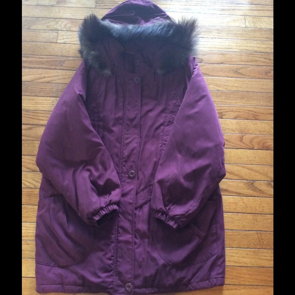 Etienne Aigner Hooded Sz L Winter Coat