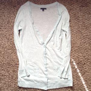 Blue American Eagle Cardigan Size Medium