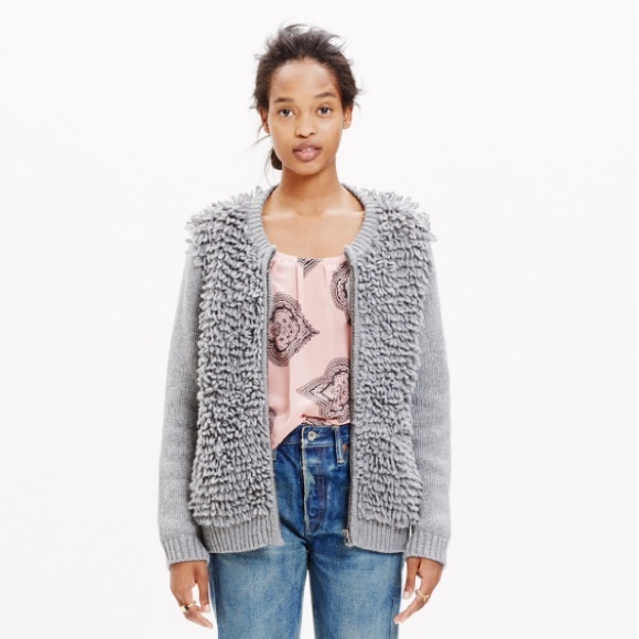 Madewell Fringe Loop Sweater