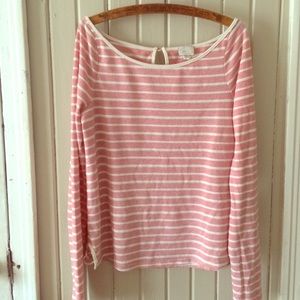 Anthropologie long sleeve stripe top