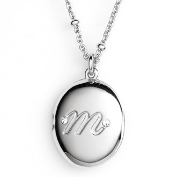 kate spade Jewelry - Last one! Kate Spade Monogrammed Locket Necklace M