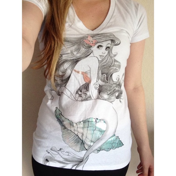 Disney The Little Mermaid V-Neck Top