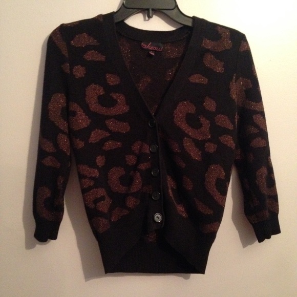 Cheetah cardigan