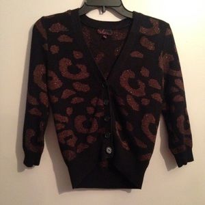 Cheetah cardigan