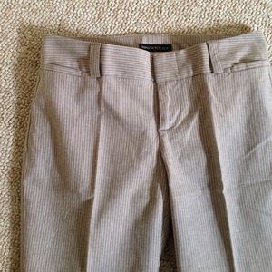 🌟$10 SALE🌟Tan and white pin striped dress pants