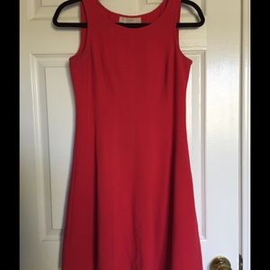Loft red sleeveless dress 2P