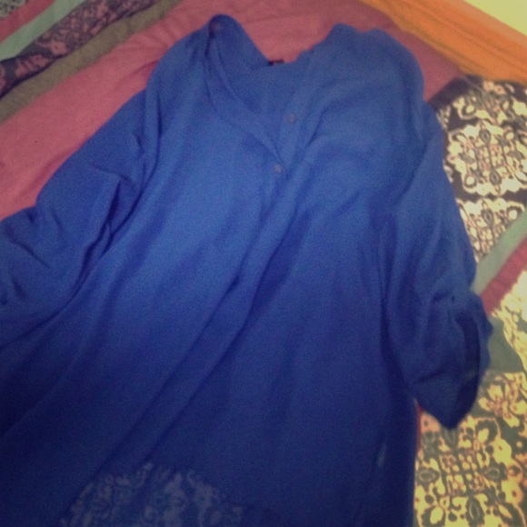 Sheer blouse