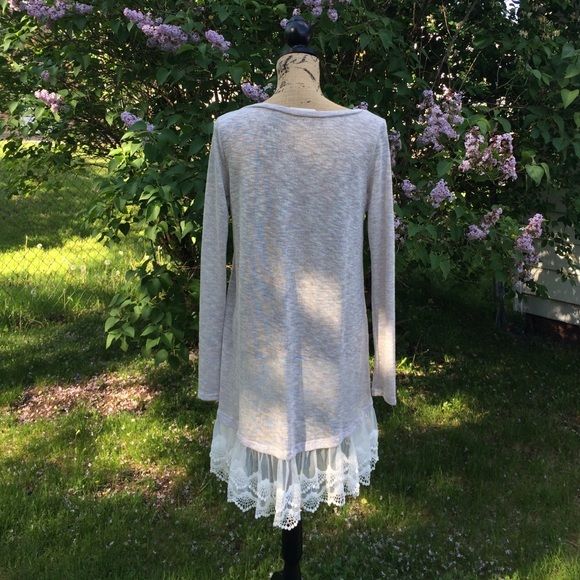 LAST SMALL STYLE STAPLES HP Lace Tunic Dress - Picture 2 of 3