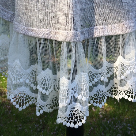 LAST SMALL STYLE STAPLES HP Lace Tunic Dress - Picture 3 of 3