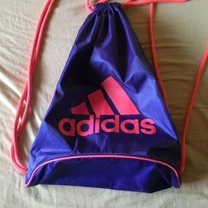 Adidas drawstring backpack