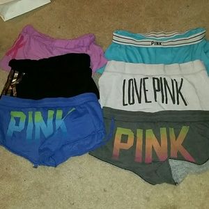 Vs pink shorts bundle