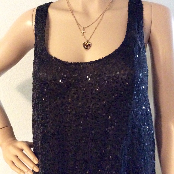 NWT Victoria's Secret black sequin dress--size M - Picture 3 of 3
