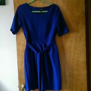 Donating on 10/1-NWOT Bright blue dress