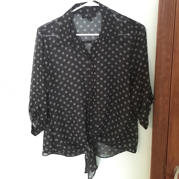 Black and white shirt