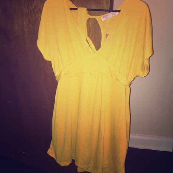 🎀⚡️NO BOUNDARIES YELLOW TOP⚡️🎀