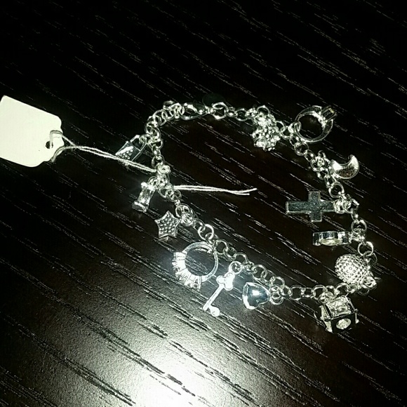 Silver Charm Bracelet