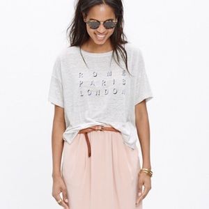 Madewell Rome Paris London Tee