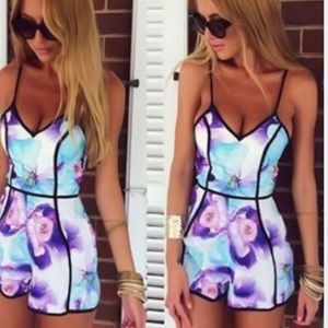 Floral Romper