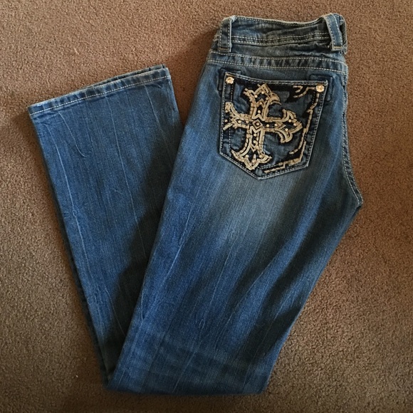 Miss Me Boot Cut Jeans in Great Condition!