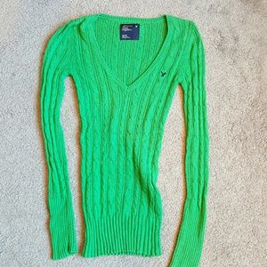 American Eagle Cable Knit Sweater